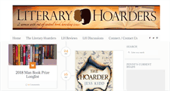 Desktop Screenshot of literaryhoarders.com